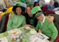 Local leprechauns (COATS visitors) help celebrate St. Patrick’s Day