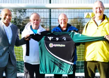 My Wokingham Proud Sponsors of Woodley Pensioners Walking Football Team