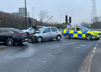 Road accident Winnersh