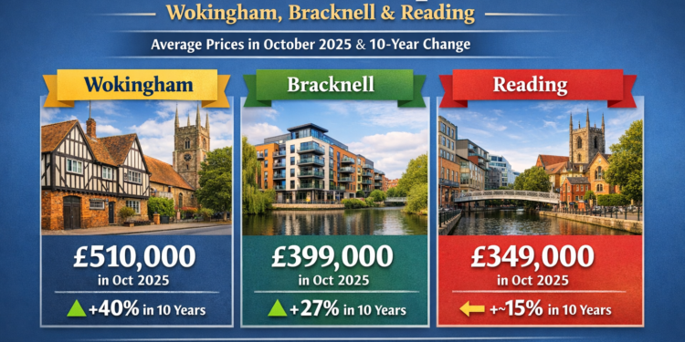 House prices Wokingham