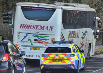 Crash Between School Coach and Bus on A3290 in Earley