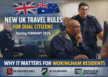 New UK travel rules for Wokingham