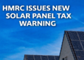 HMRC warning solar panel owners