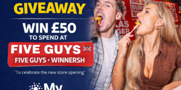 Five Guys Opens in Winnersh on Monday 26 January – £50 Giveaway to Celebrate