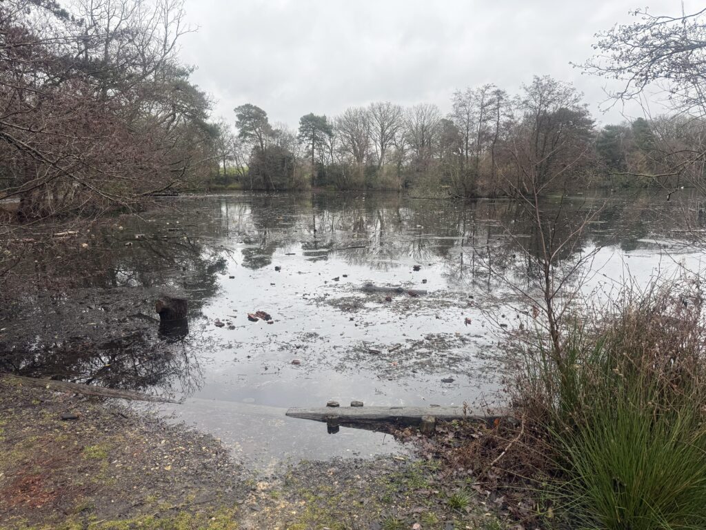 Council Warning After Debris Found on Frozen Lake