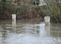 Flooded Road Charvil Wokingham
