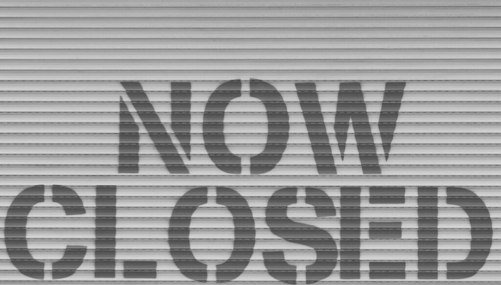 Business Closure