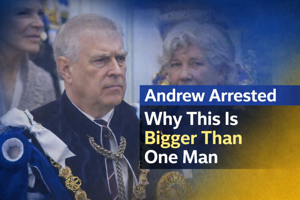 he Andrew Arrest Moment 