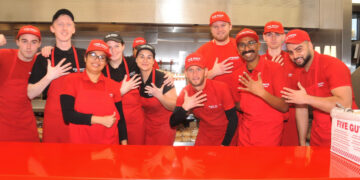 Five Guys Winnersh Opening